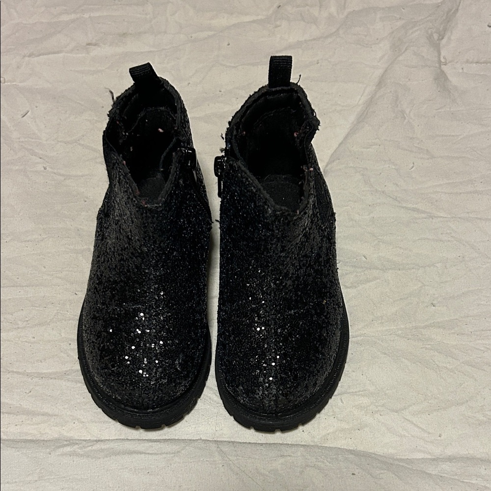 Carter's Glittery Black Kids Boots